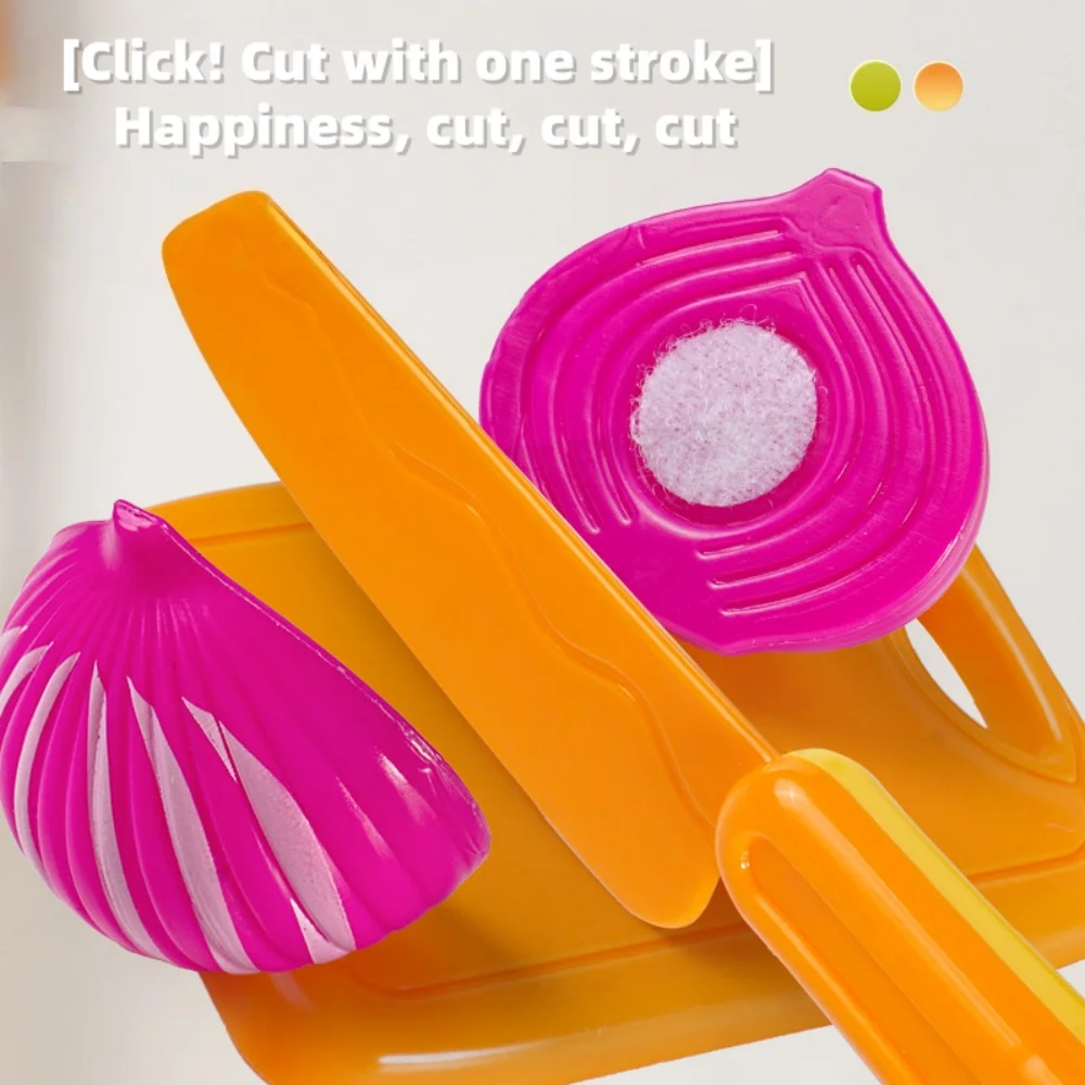 Educational Vegetable Cutting Toys Set for Kids - Fruit Playhouse Role Play Tools Early Skill Development Fun Holiday Gifts