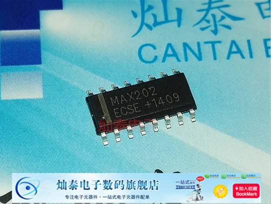 จัดส่งฟรี | MAX202 MAX202CSE MAX202ESE MAX202ECSE / 10ชิ้น