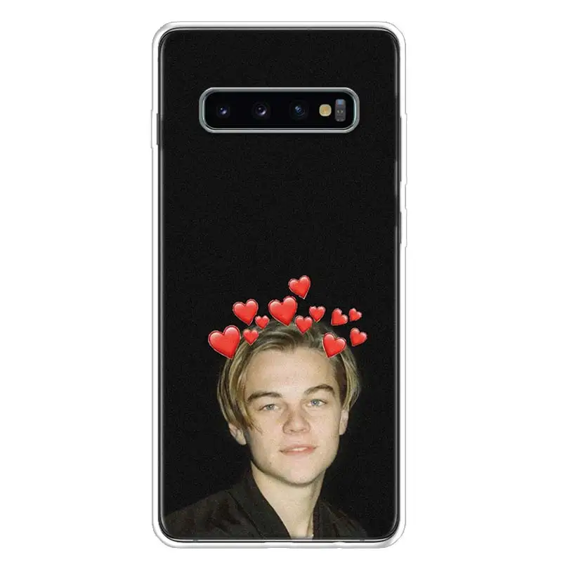 Cool Leonardo Dicaprio Young Phone Case For Samsung Note 20 Ultra 10 9 8 A05S A15 A25 A35 A55 M11 M12 M21 M30S M31 M32 M51 M52