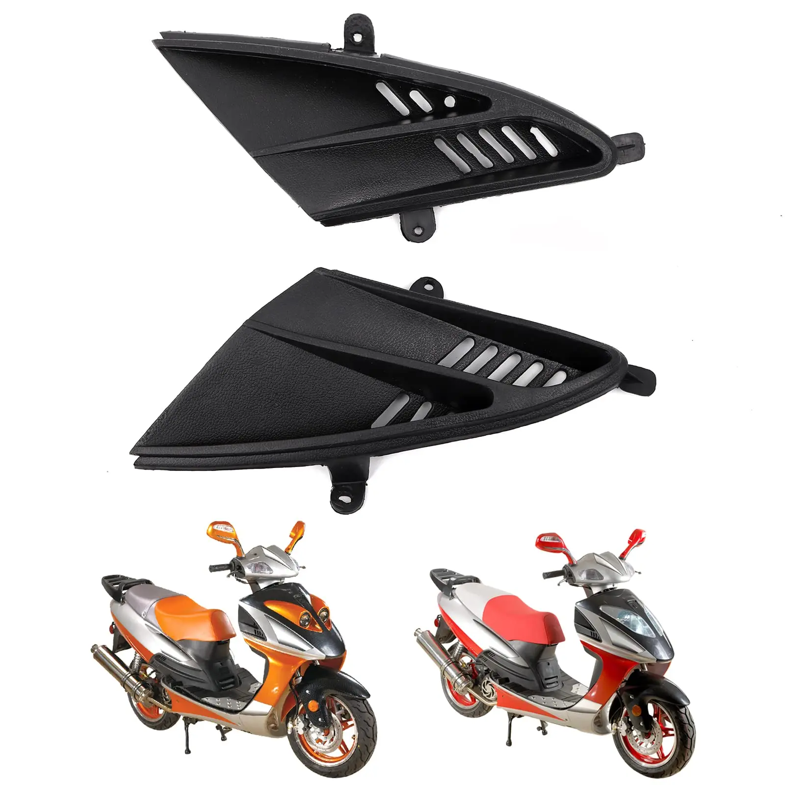 Painel de ventilação frontal de 125 cc y 150 cc para patinete chino, placa de aire para piezas Jonway 125 150 cc