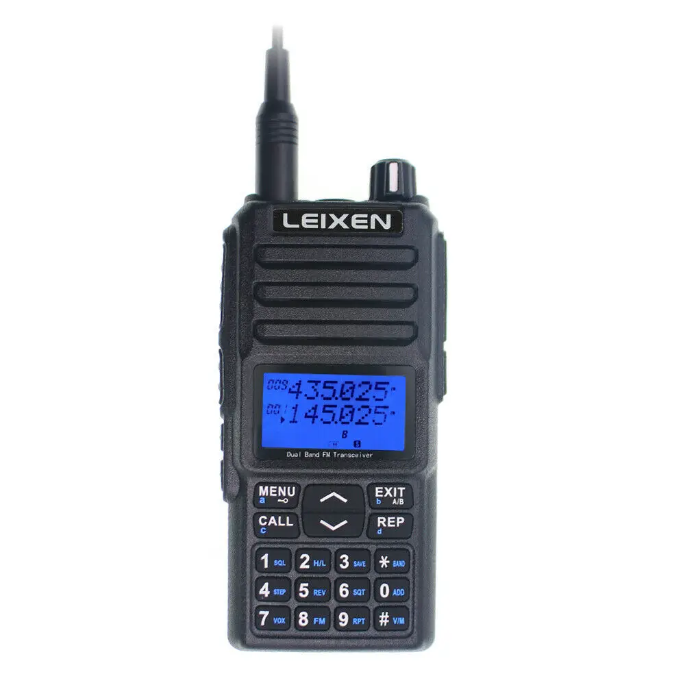 LEIXEN UV-25D Handheld Wireless Radio Transceiver Big Power Dual Bands Scrambler Long Distance Standby Time Interphone
