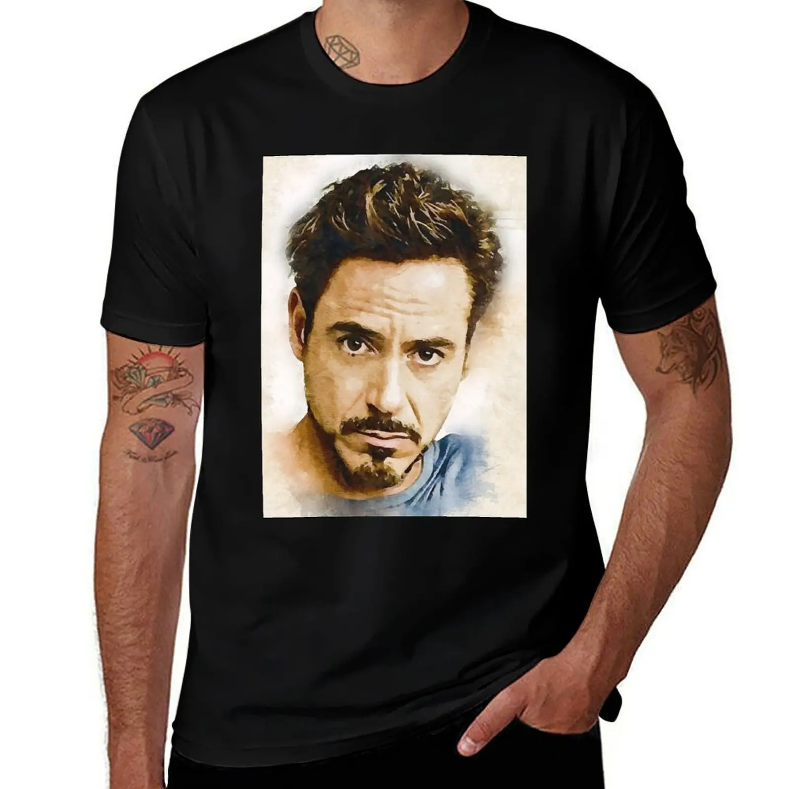 

A Tribute to Robert Downey Jr. T-Shirt anime shirt T-shirts man plus size tops t shirts for men pack