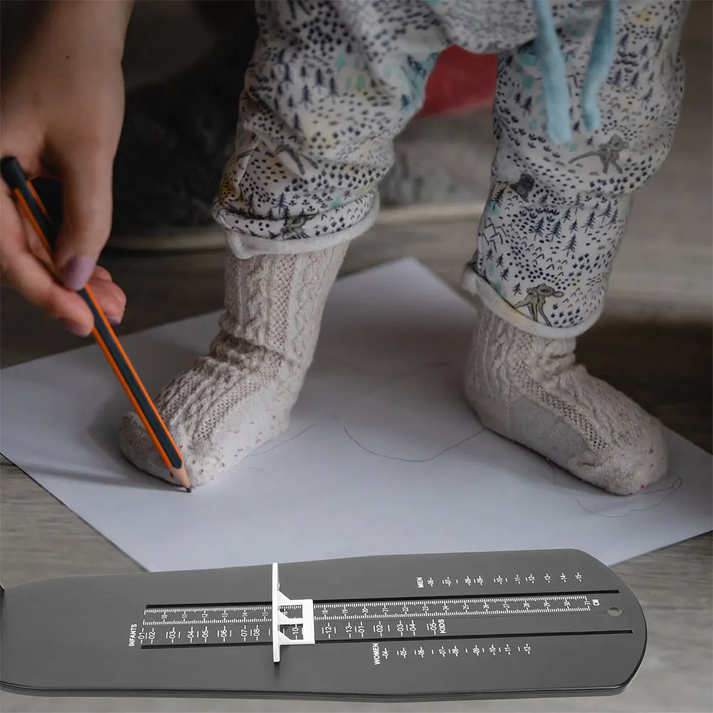 

3pcs Length Measurement Ruler Device Baby Foot Measurement Kids Baby Child Plastic Gauge Measurer Shoe Accurate Family