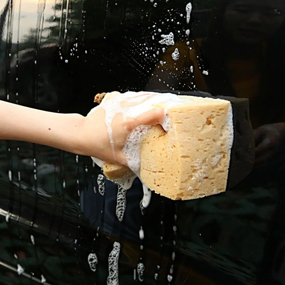 

Практичная губка для ухода за краской в сотовом дизайне, многофункциональная губка для мойки автомобилей, удобная для захвата губка для чистки автомобиля для автомобиля