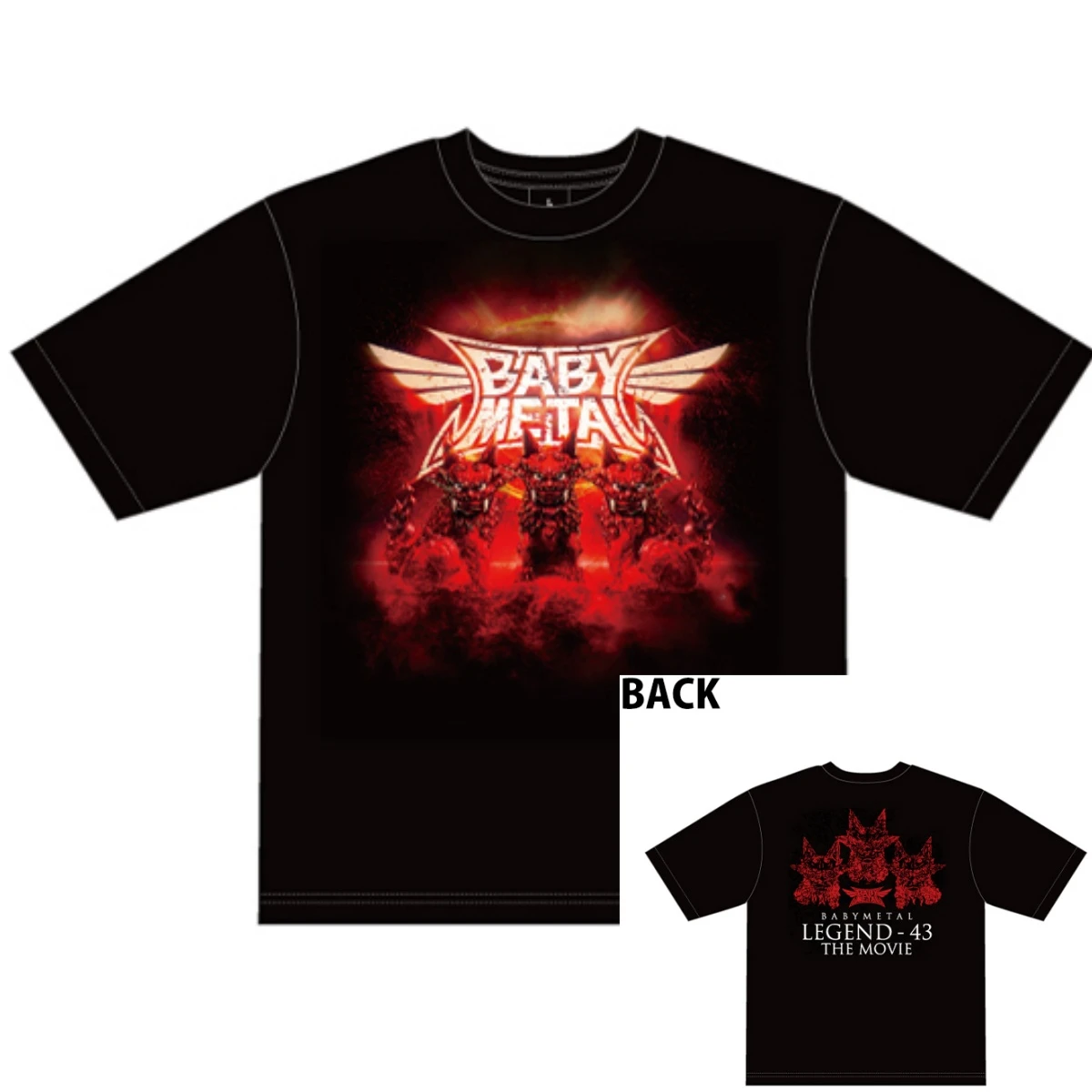 WORLD TOUR 2025-2026 SPECIAL ARENA SHOW BABYMETAL Band T-Shirt Baumwolle Grafik-T-Shirt Herren Damen Sommer Streetwear – Detail 5