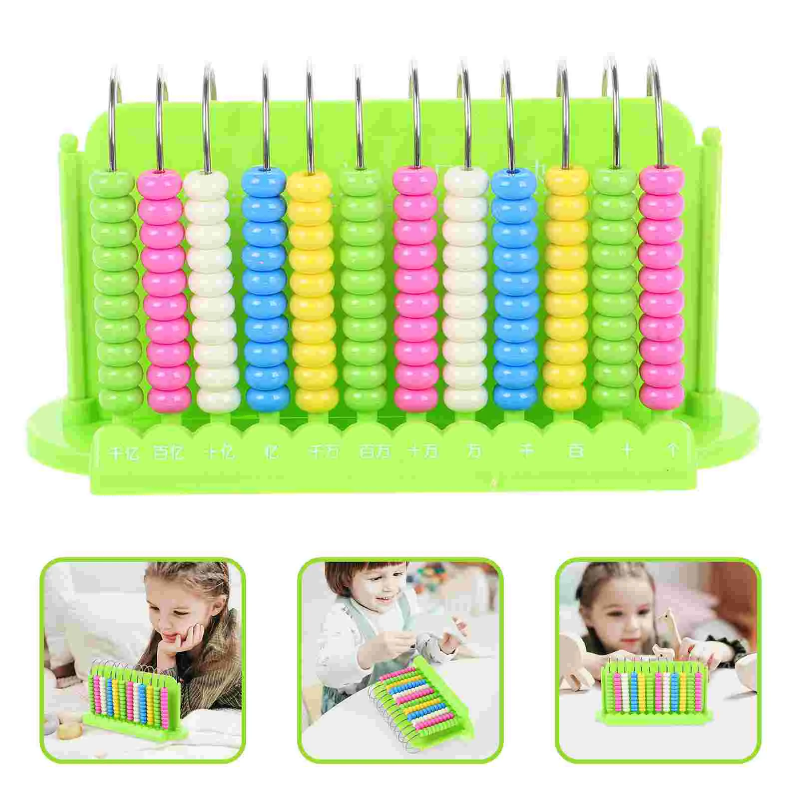 

Bead Board Game Abacus Plastic Arithmetic Math Learning Abacuses Child for Kids