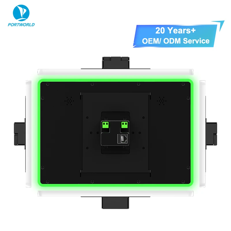 YC-LE101T 10" IPS Flush Mount Android POE Touch Screen Tablet Four-Side RGB LED Light Voice Control 5G for Smart Home Car Garage - view 6