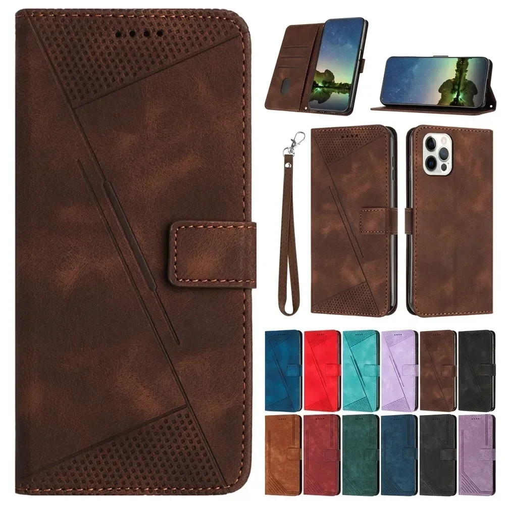 Stand Flip Wallet Case for Moto Edge 50 Pro Fusion 40 Neo 30 Ultra G 5G E13 E22 E32 E32S G75 G55 G35 S50 Leather Protect Cover