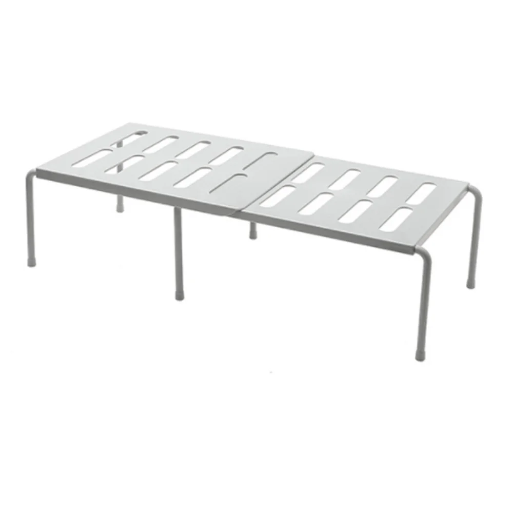 

Grey Plastic Space Saving Rack Layered Design Shoe Storage Organizer Slim Shoe Holder Rack Material Easy Cleaning