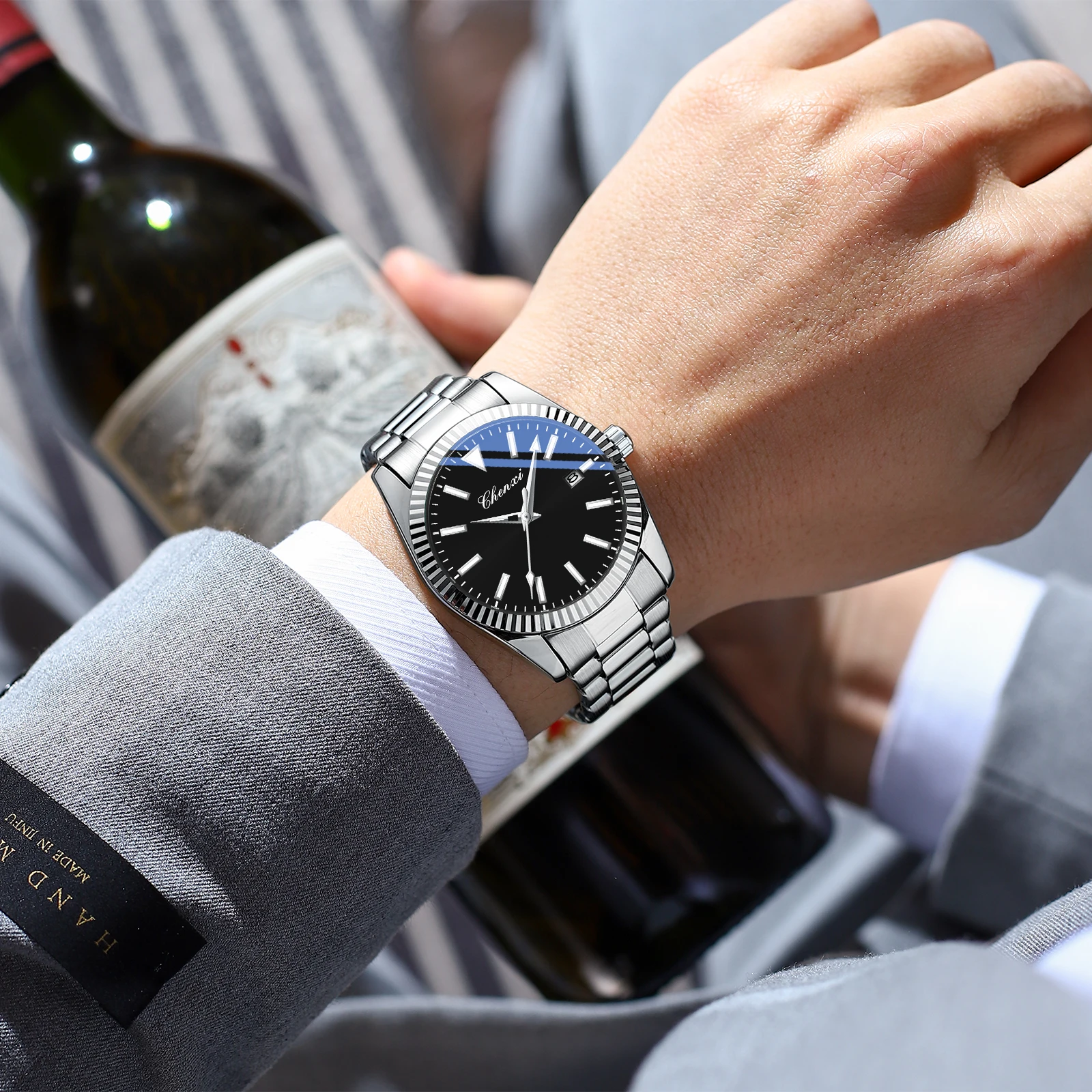 CHENXI 8884 Automatic Mechanical Wristwatches Clock Waterproof Watch Men Military Wristwatch Man reloj automático de hombre 2025