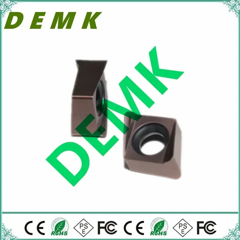 Imagem -02 - Inserção de Carboneto 4nkt Metal Inserção de Fresa de Alimentação Rápida Cnc Carboneto de Tungstênio 4nkt 060308 Suporte para Fresa r m 4nkt 060308