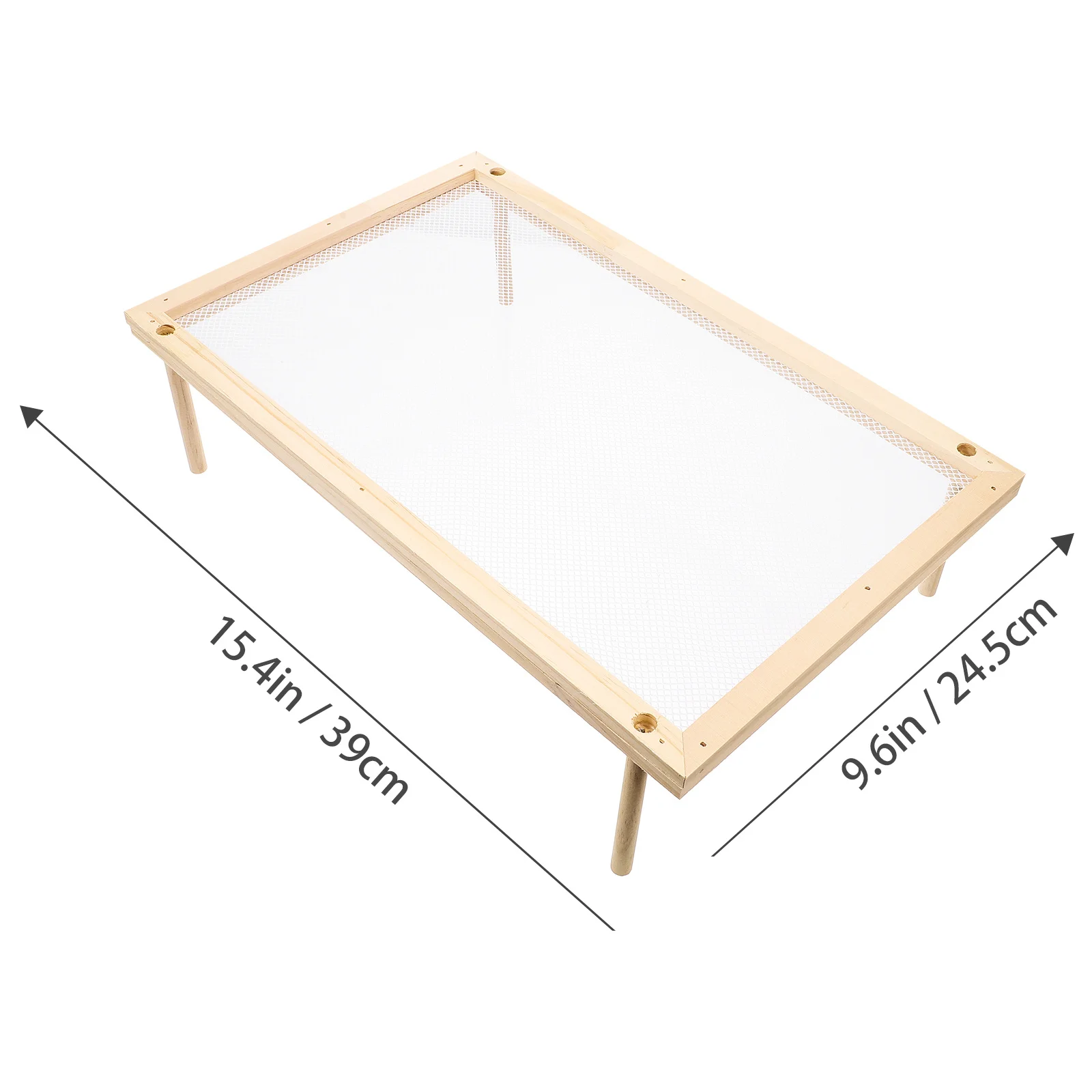 Spaghetti Rack Drying Noodle Holder Kitchen Pasta Drying Rack Sturdy Wooden Frame Non-Slip Feet Compact Design for Home Cooks