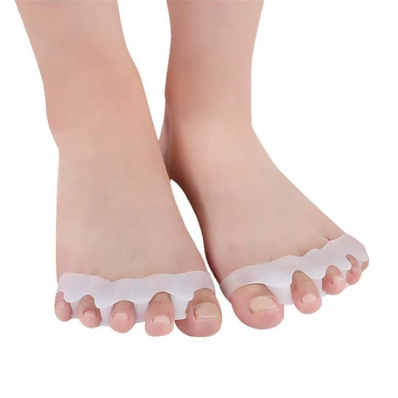 2Pcs Gel Toe Separators Restore Toes to Initial Shape Toes Corrector Spacers for Overlapping and Blisters