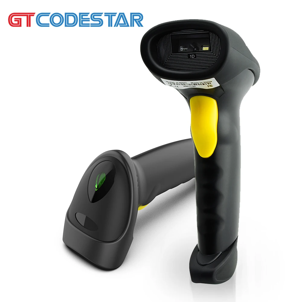 

GTCODESTAR X-9200 USB Hand Held Scanner Black Bar Code Sscanner Laser Barcode Reader