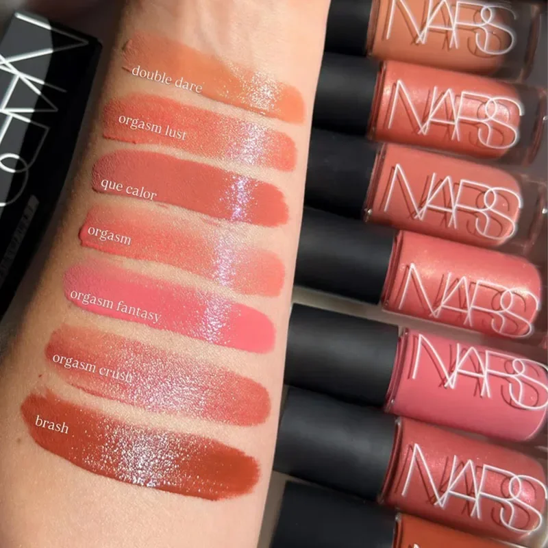NARS Insatiable Liquid Blush Glowy Blush Lightweight Liquid Blush #Lose Control #Orgasm Create A Soft Focus & Glossy Feel Makeup