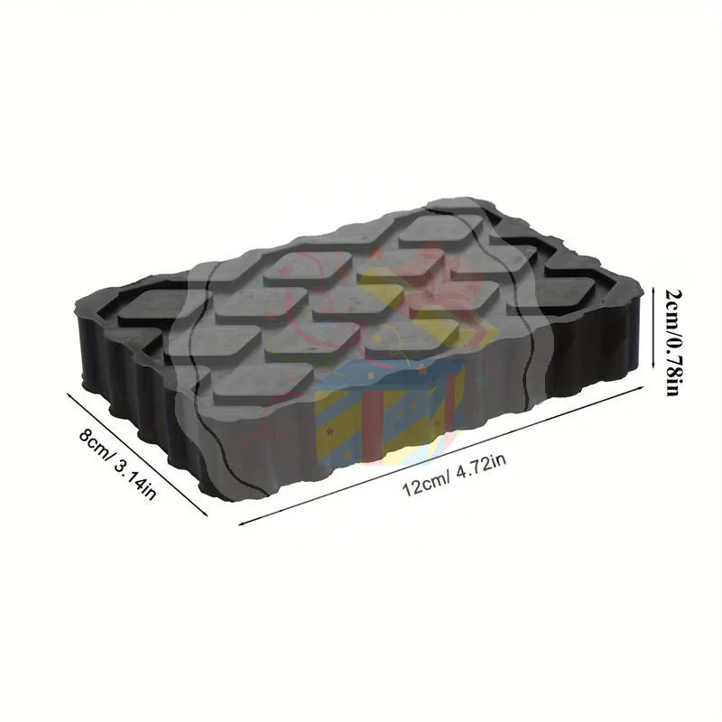 1Pcs Car Jack Lift Rubber Pad Block for Floor Jacks Non Slip Auto Camper Stabilizer Adapter Universal Replacement