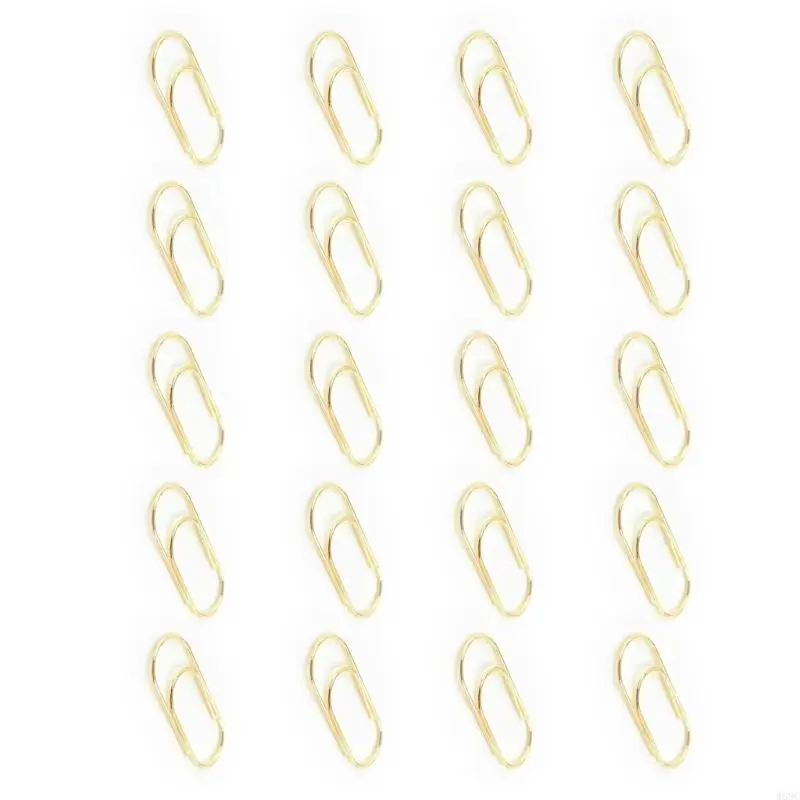 W89c 20pcs duży papierowy zacisk 50 mm klip metalowe zakładki do szkoły biurowej