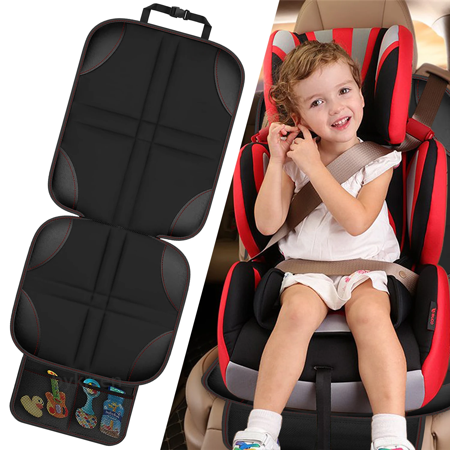 Car Seat Cover Protector Universal for Kids Child Children Auto Rear Seat Covers Pad Protection Foot Car Cushion Car Accessories