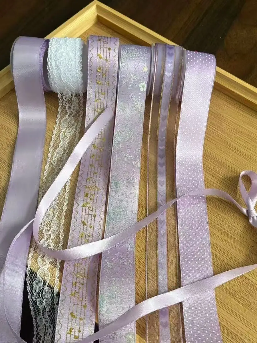 7-teiliges Set: Neuer Barhalter, Band, Gumei-Abzeichen, neue DIY-Handarbeitsmaterialien, Schleifenplatten, Bronzierung, Banddekoration – Detail 7
