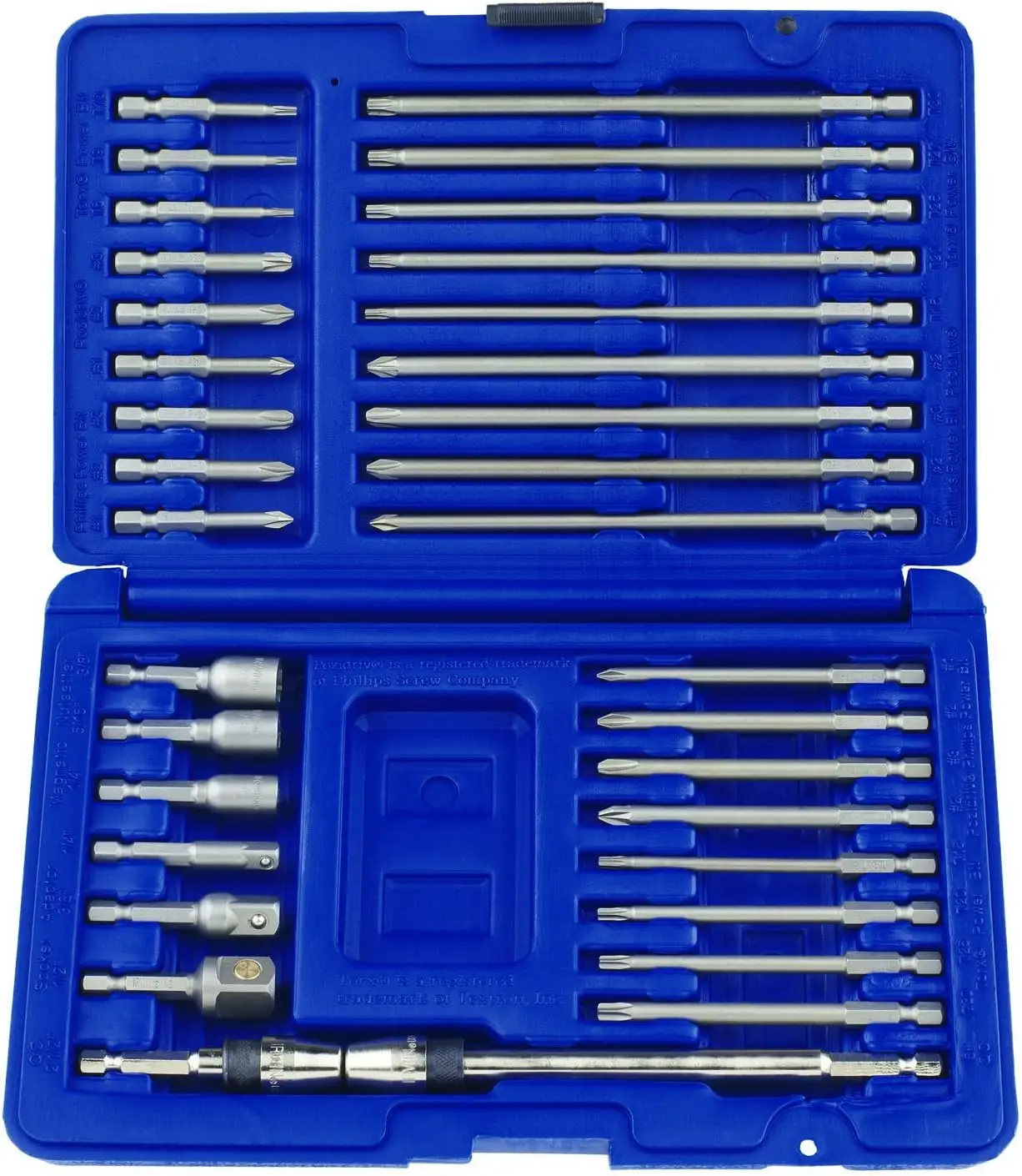 Screwdriver Bit Set with Nut Drivers, 34-Piece (3057034)