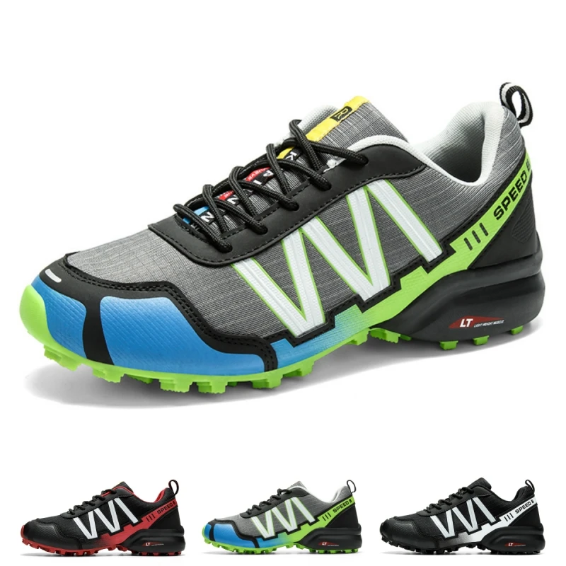 Outdoor New Mountaineering Shoes Non-Slip Wear-Resistant Hiking Training Shoes High-Quality Men Hiking Boots Hiking Sports Shoes