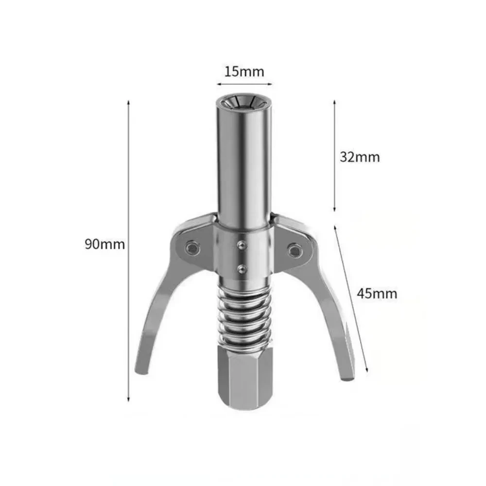 10000PSI High Pressure Grease Coupler Nozzle Hose Pump Syringe Grease Gun NPT1/8 Adapter Brake Oil Change Tools Car Accessories