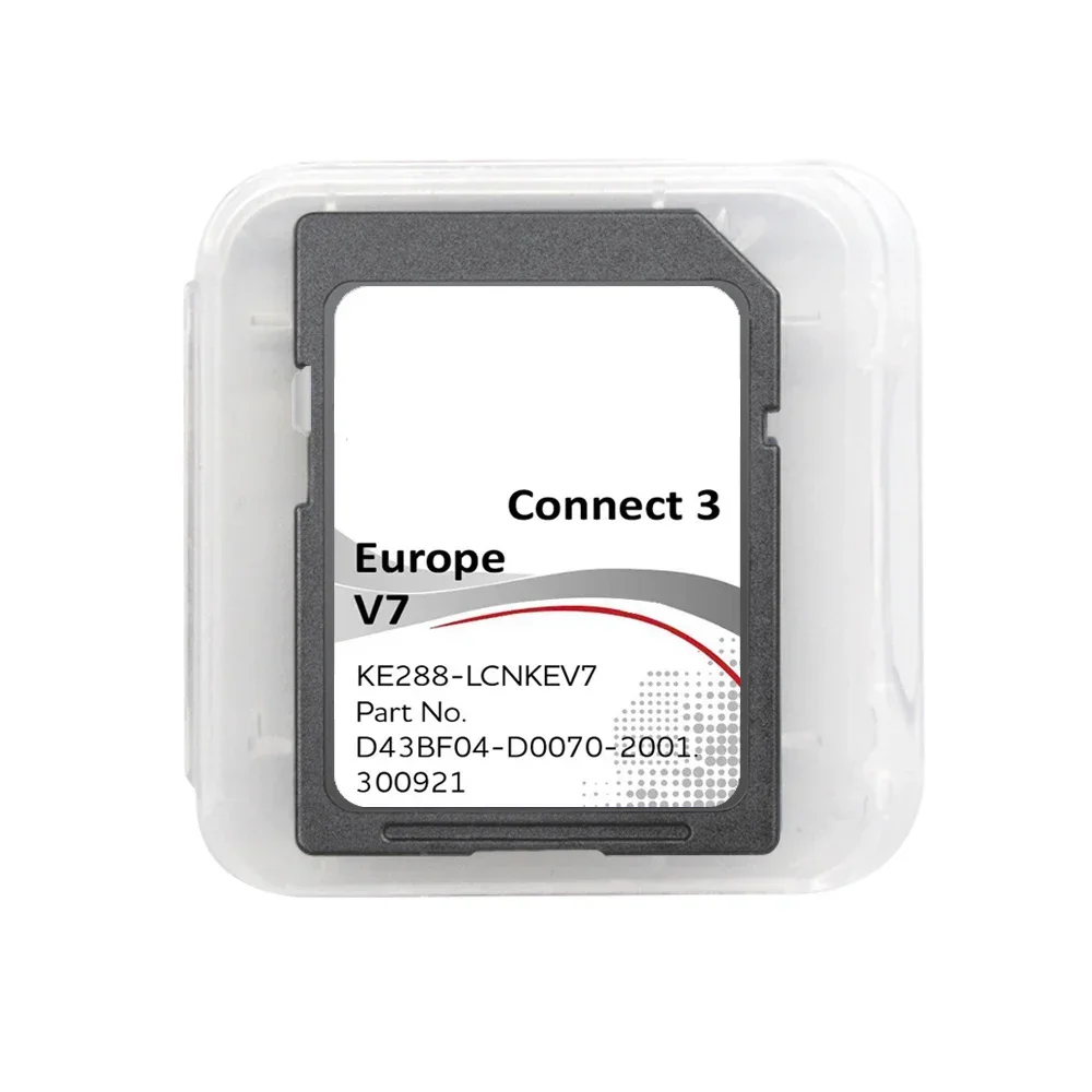 GPS Kaart Sat Nav Navigatie voor Nissan Connect3 Kaart Europa Auto C3V7 Gratis Antifog Flim Micra Note Cube Juke Kaart