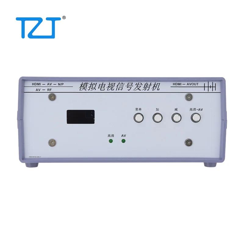 TZT Analog TV Transmitter RF Analog TV Signal Transmitter Fits Black and White TVs & Suitable for Home