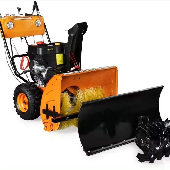 Mini Power Vacuum Road Sweeper Truck Snow Blower Snow Cleaning Machine  Snow Sweepers