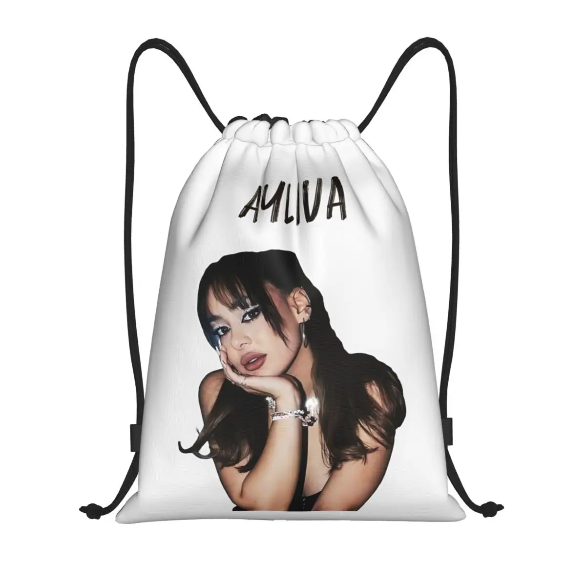 Custom Ayliva Schmetterlinge Drawstring Bags for Shopping Yoga Backpacks Women Men Music Singer Sports Gym Sackpack