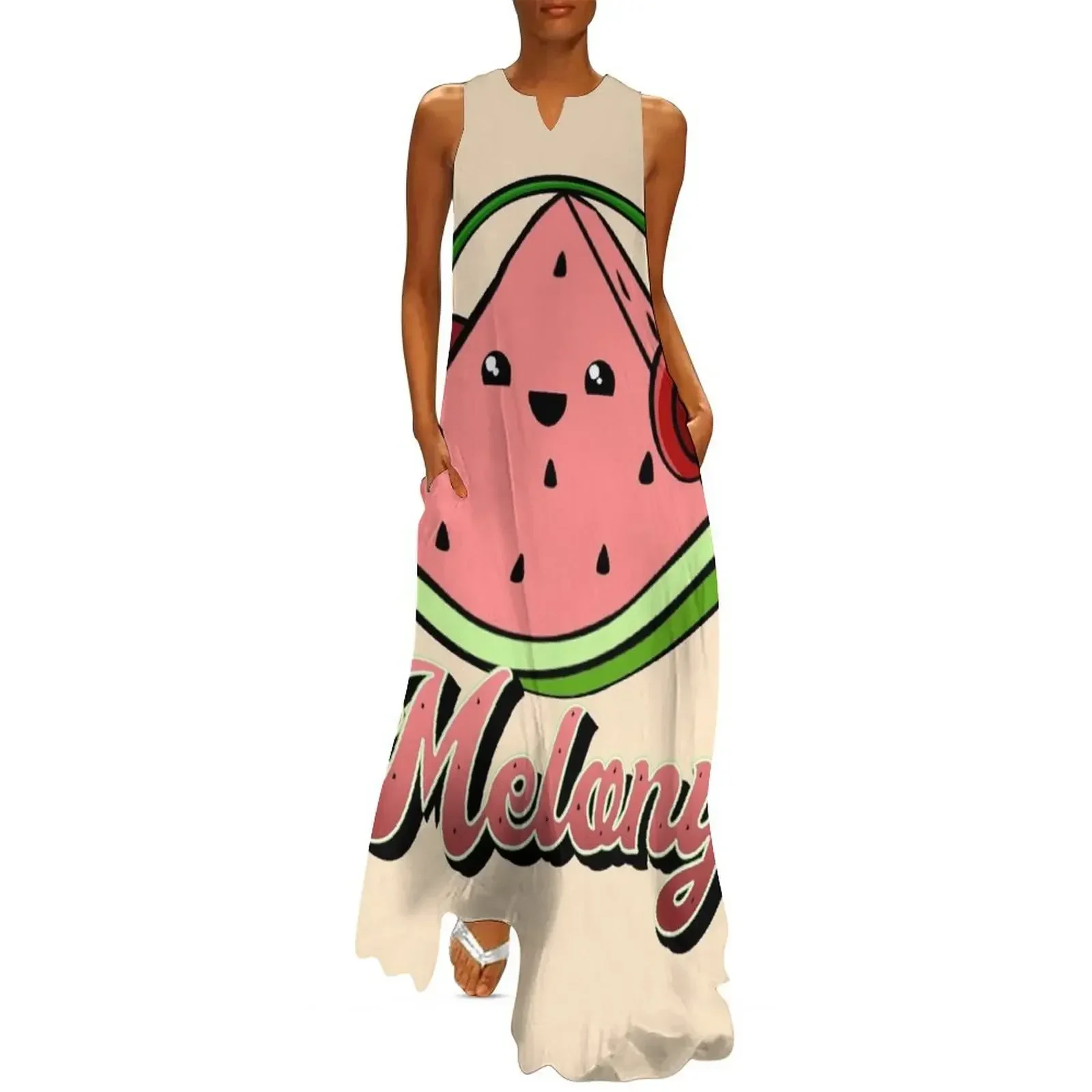 

Melony the Cute Melon Long Dress party dress women elegant luxury summer women's suit dresses for womens 2025 Summer skirt Dress