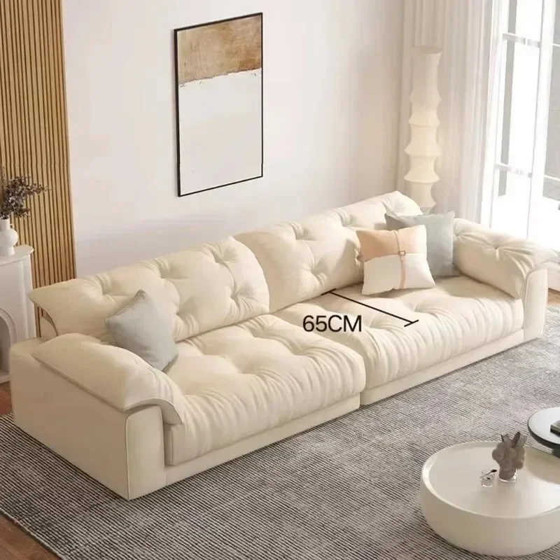 

//+Relaxing Large Backrest Sofa European Armrest Nordic Luxury Bedroom Sofa Puffs Sectional Modern Women Divano Unique Furniture