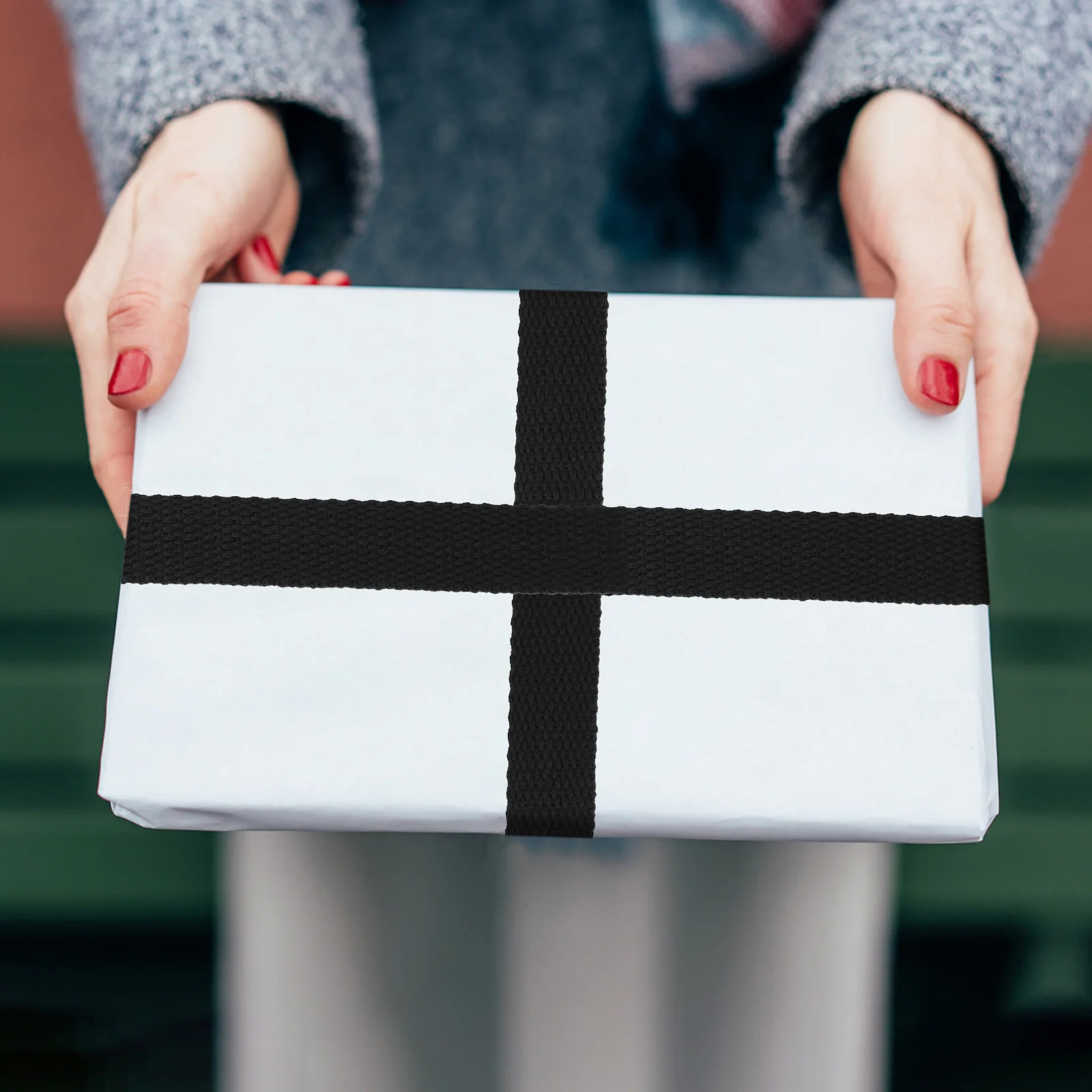 

Canvas Strap Webbing Material Bag Shoulder Strap Cotton Webbing For Diy Sewing Supplies Decorative Ribbons Clothing Crafts