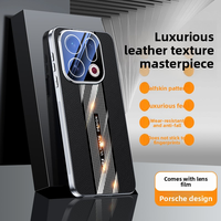 For OPPO Find X9 Pro Case Luxury Hard PU Leather plating Fashion Protective Back Cover Case For OPPO Find X9 X9Pro Phone Shell