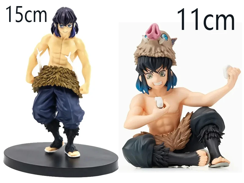 Hot 2 pz Anime Demone Slayer Kimetsu no Yaiba Figura Kamado Tanjirou Action Figure Agatsuma Zenitsu Nezuko Guerriero PVC Modello Giocattoli