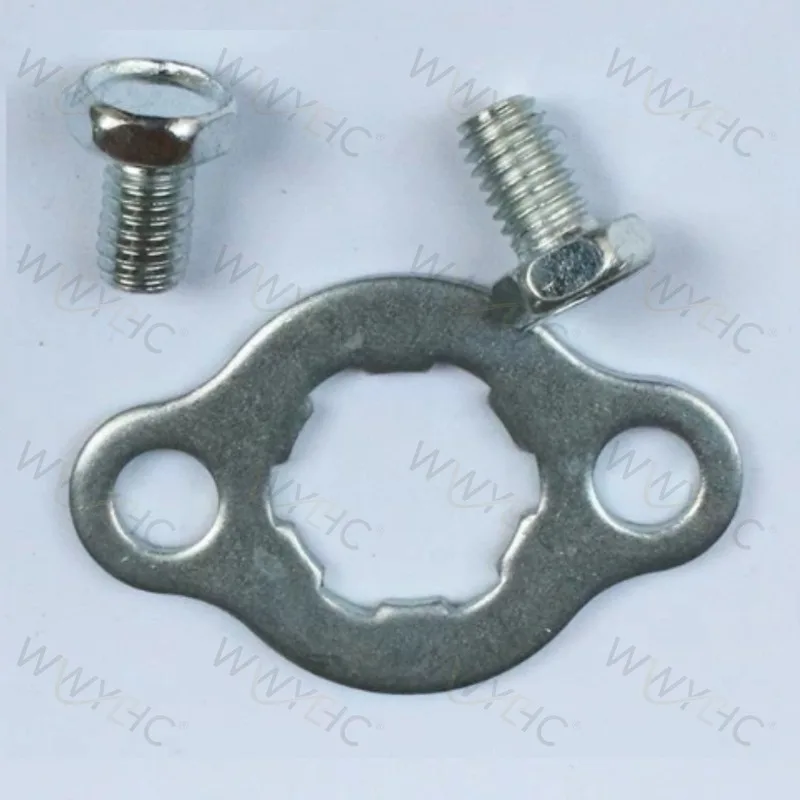 Suitable for Motorcycle Small Tooth Disc Front Gear Sprocket Small Fly Screw Locking Plate Fixing Card 70 100 110 125 150 5