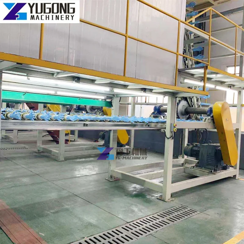 2023 Latex Glove Production Line Machinery Safety Gloves Production Line