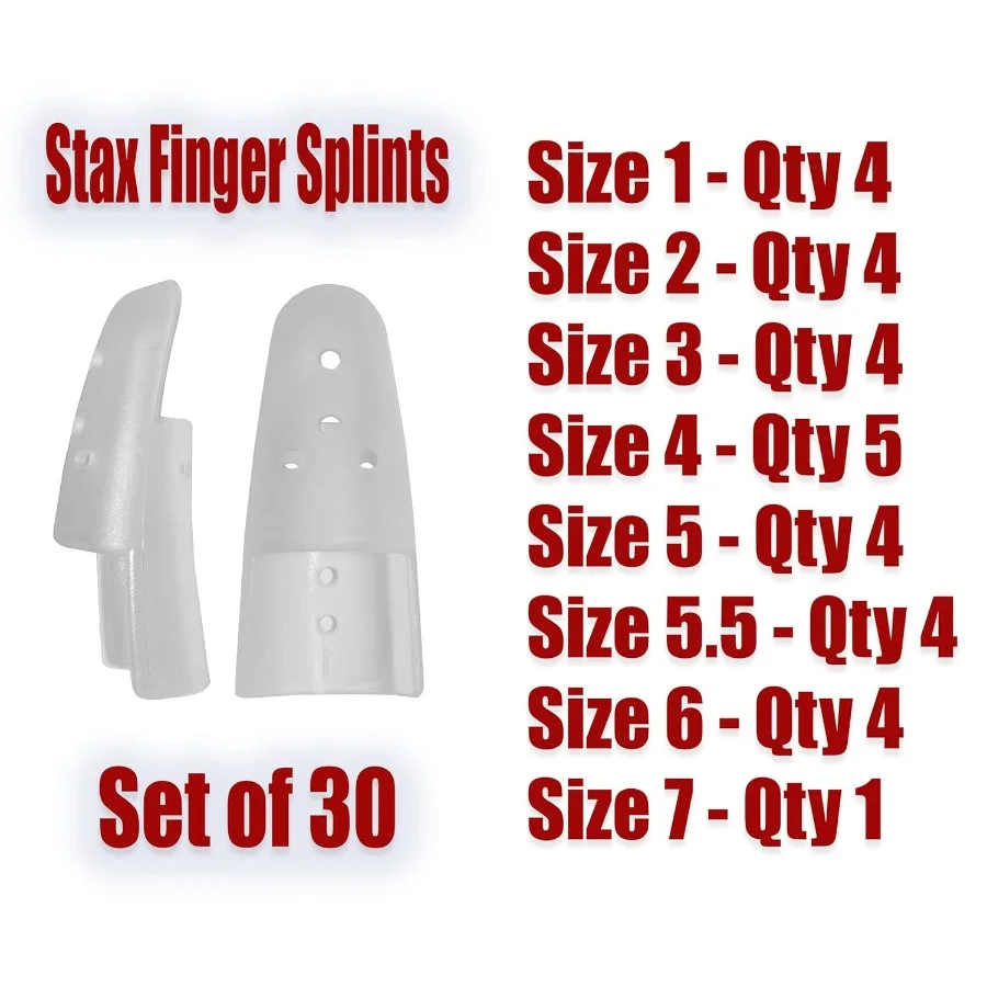 Rééducation Advantage Stax Finger Tints Variety Set de 30
