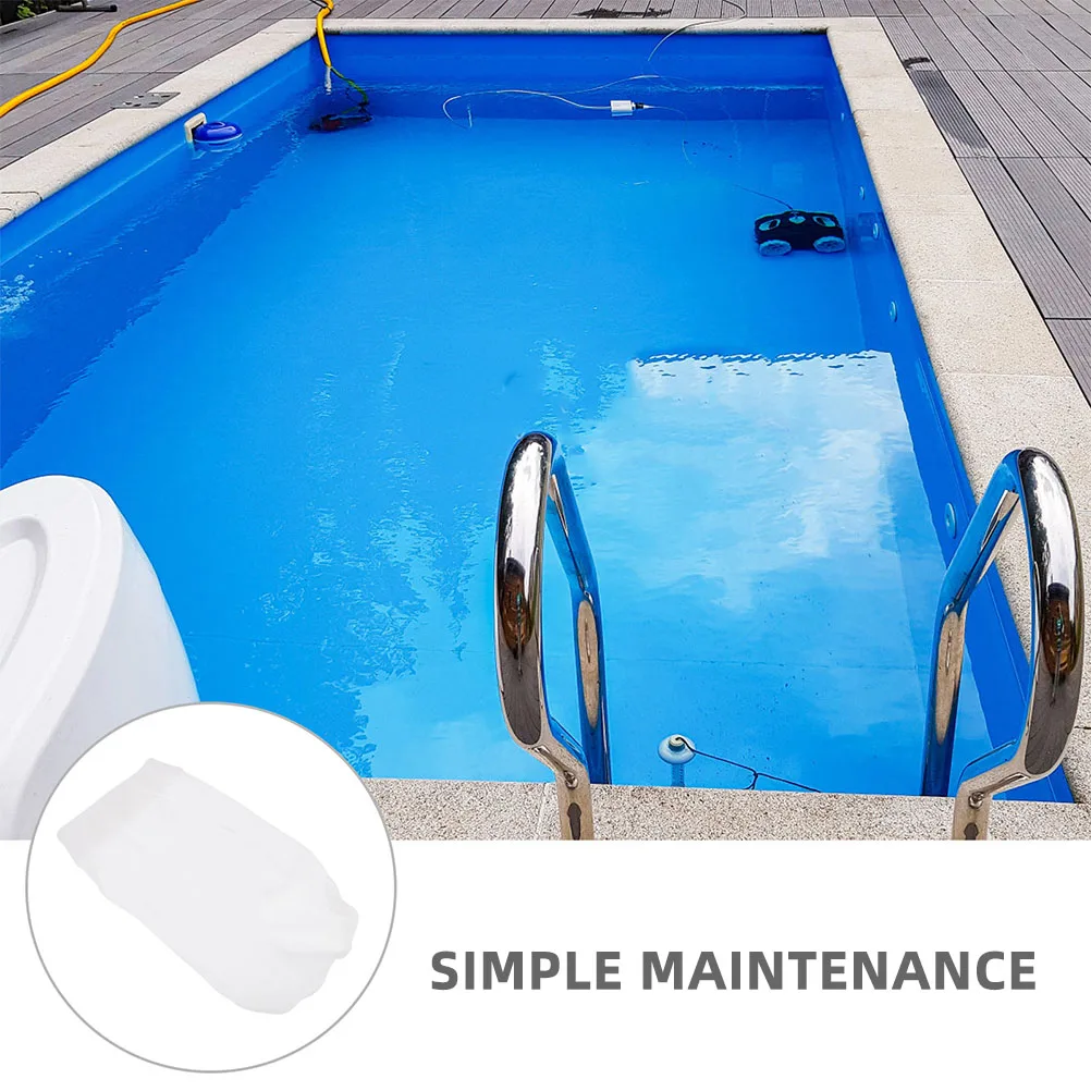 20 قطعة من جوارب مقشدة حمام السباحة، فلتر نايلون شبكي ناعم لأوراق الشجر، اصطياد الحطام فوق الأرض، جوارب مقشدة حمام السباحة