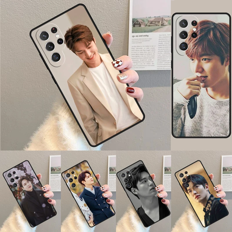 Cover For Samsung Galaxy S24 Ultra S21 S22 S8 S9 S10E Note 10 20 Plus FE S23 Korean Lee Min ho Phone case Coque