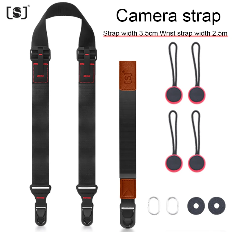 Camera Strap Nylon Adjustable Shoulder Neck Belt Quick Release Sling for Nikon Canon SLR DSLR Digital Camera Convenient Shoot