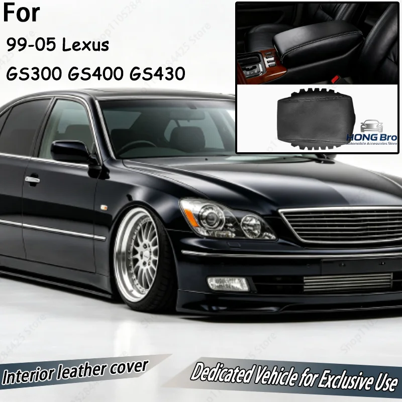 convient-pour-lexus-gs300-gs400-gs430-99-05-boite-d'accoudoir-console-centrale-housse-en-cuir-pour-accoudoir