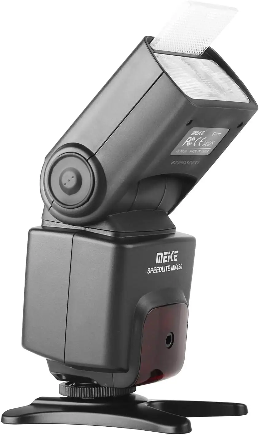Meike MK430 TTL LCD Flash Speedlite Compatible con Cámara Canon DSLR