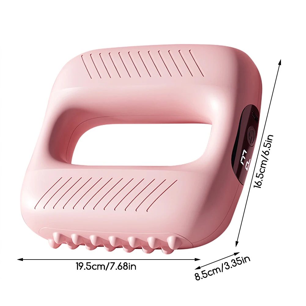 High-Intensity Fascia Rings Massager Cordless Mini Massagers with Belt Portable Deep Tissue Vibration Massagers for Women