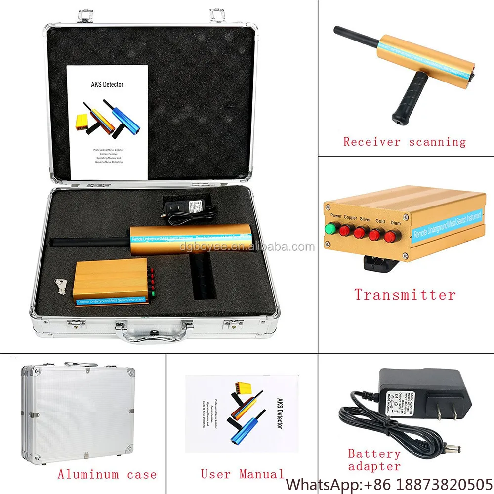 

AKS Underground Digital Gold Metal Detector from China Exploration and Exploration Archaeological Treasure Hunter