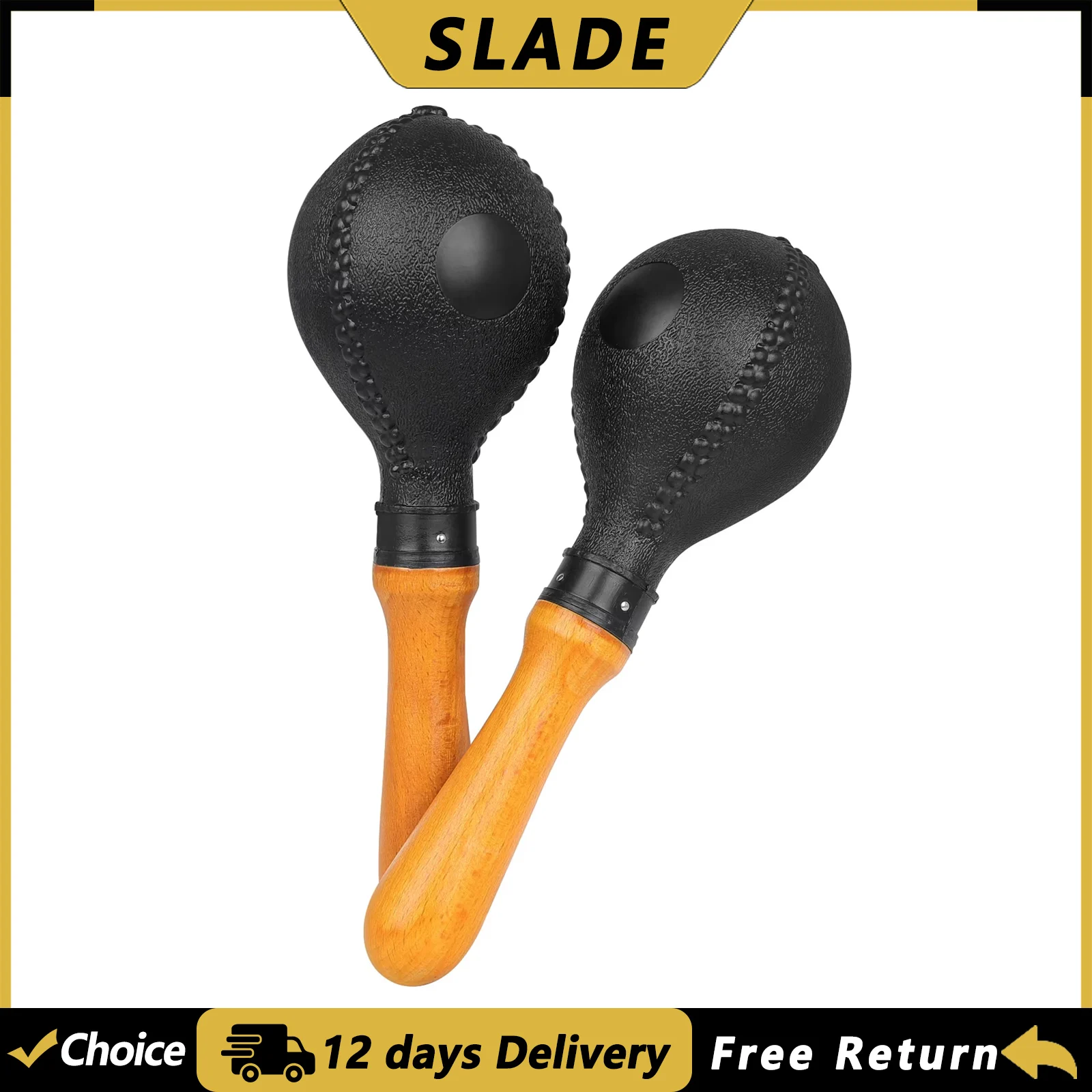 Musical Instrument Maraca - SLADE Maracas, marteau à sable, jouet