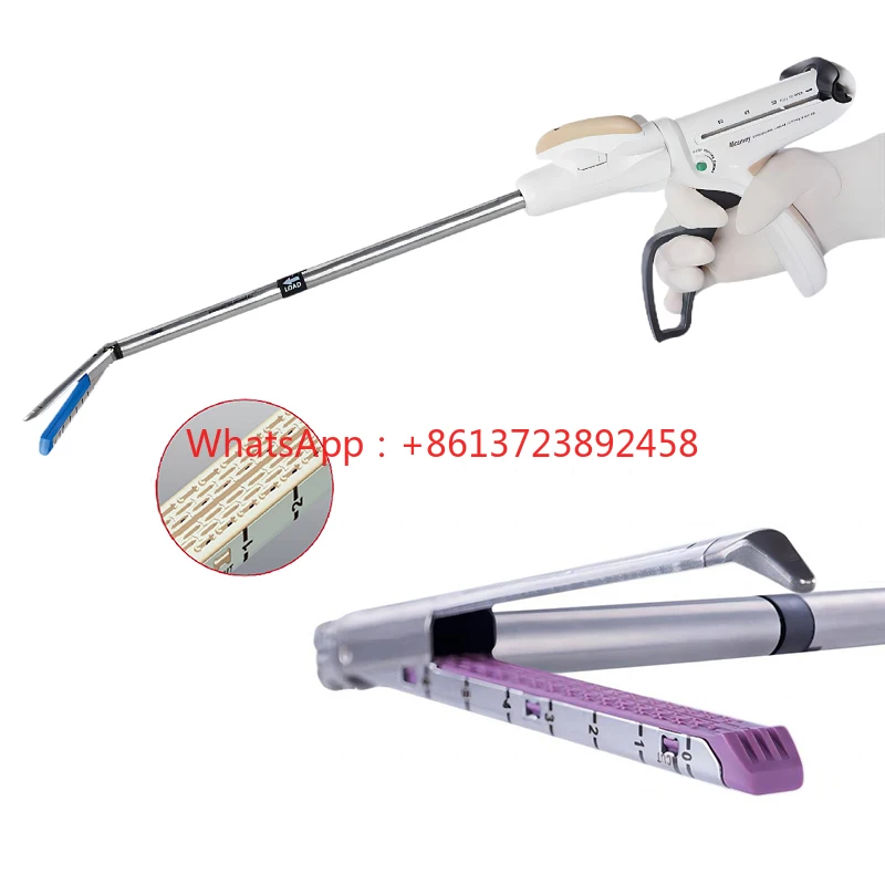 Endoscope Linear Cutter Stapler Abdominal Surgery Disposable Endoscopic Cutting Staplers And Reload