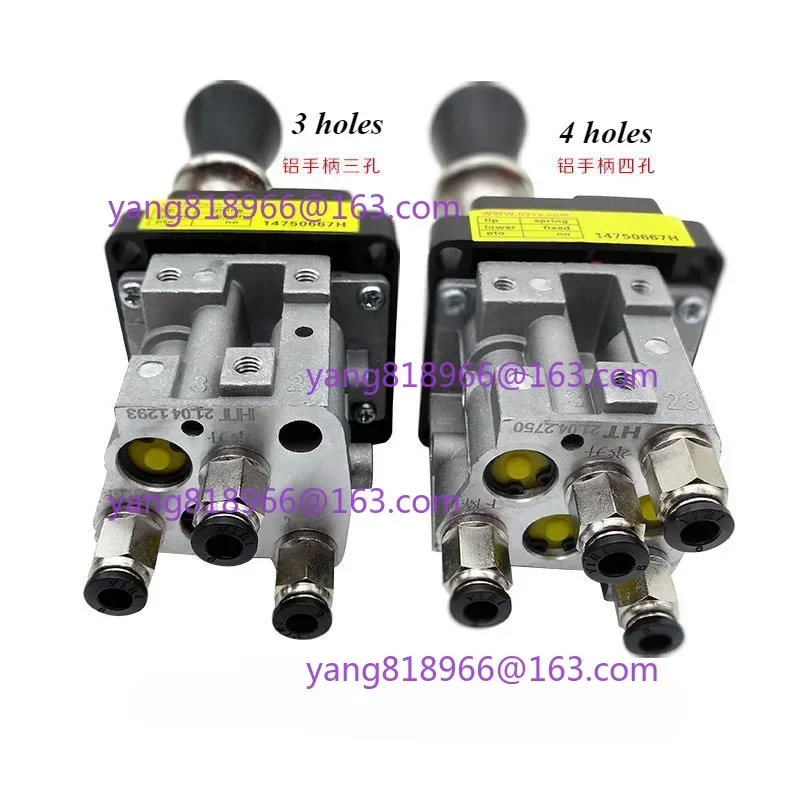 3 Holes 4 Holes Lift Valve Heavy Truck Accessories Hydraulic Control Valve Residue Dump Slow Lowering Manual Switch