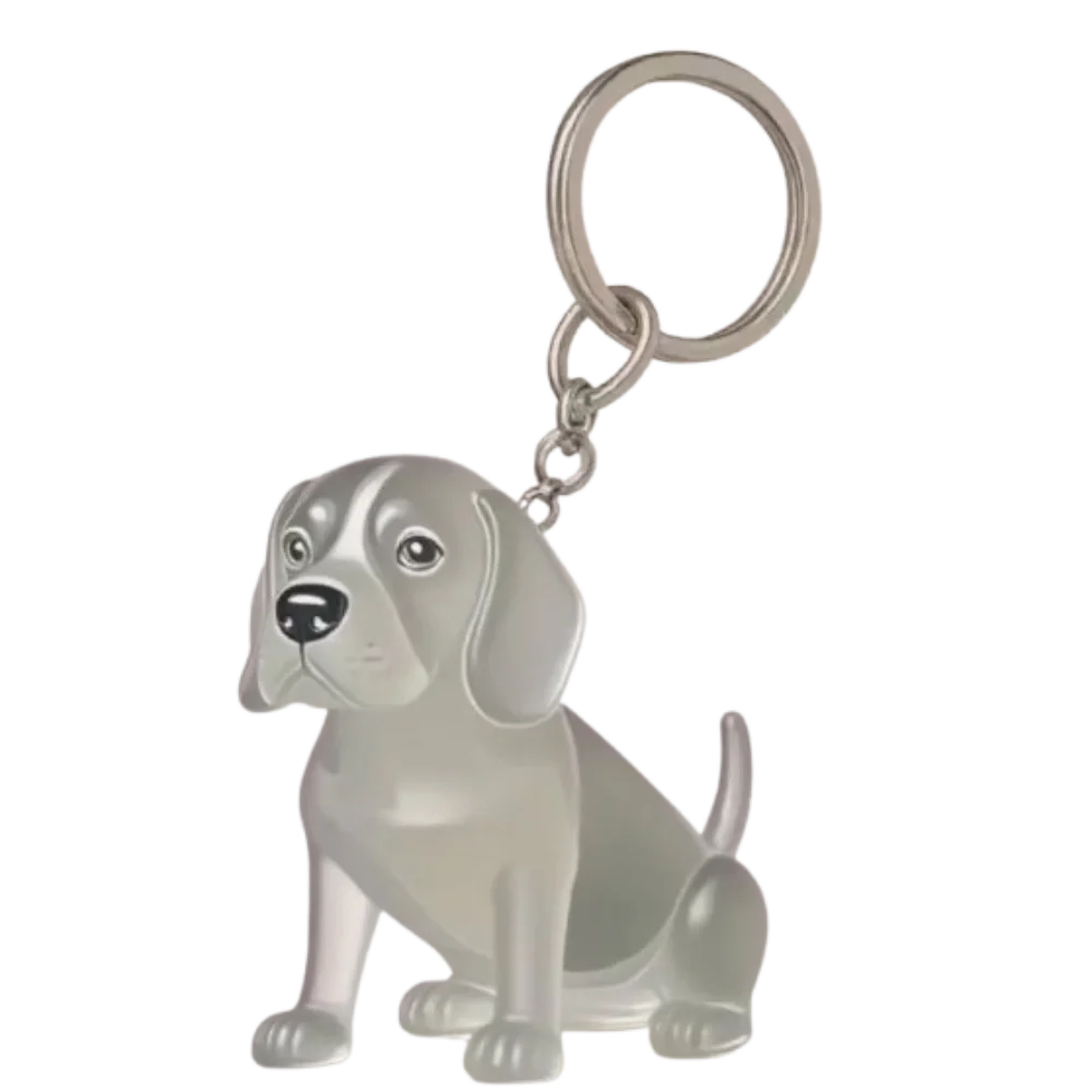 

Dog Shape Dog Hair Storage Box Transparent DIY Handmade Pet Hair Keychain Hair Grooming Keyring Puppy Pendants Jewelry Gift