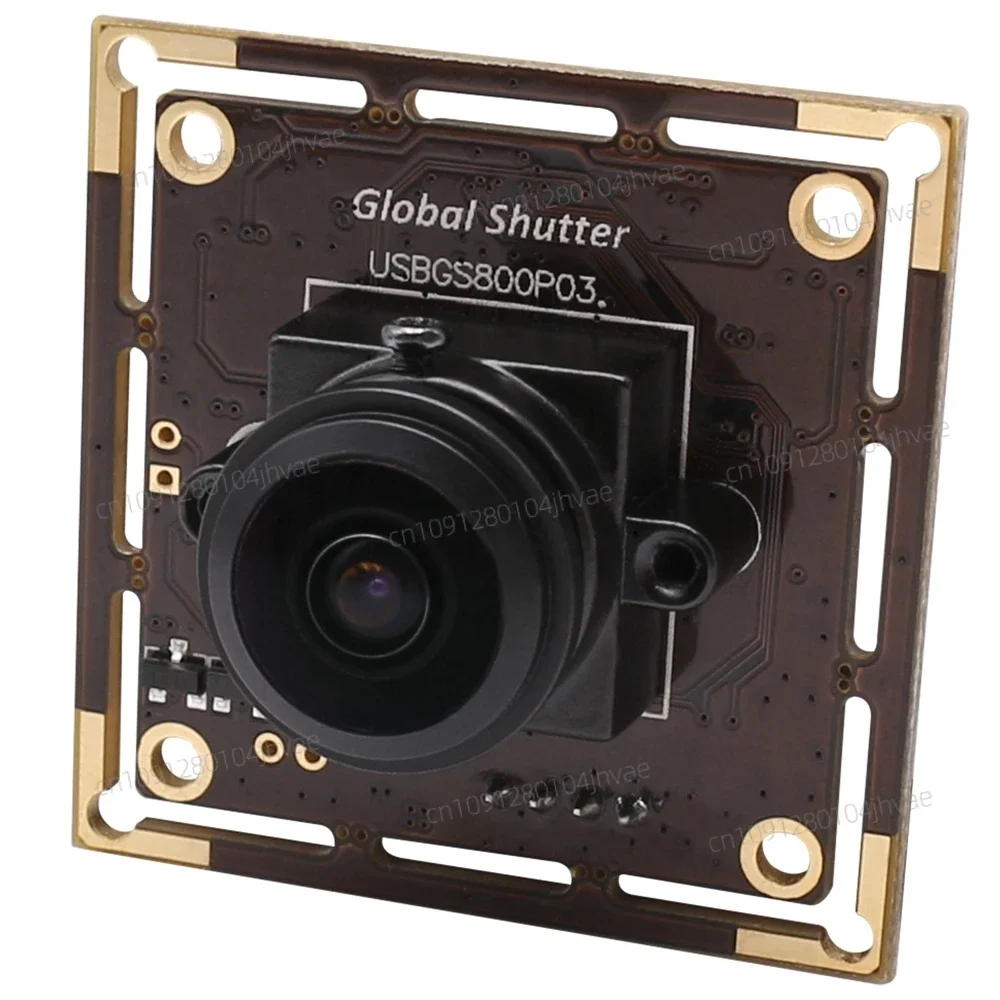 NEW ELP Global Shutter USB Camera 1MP 120fps 210fps 420fps 640fps OV9281 Monochrome Fisheye Lens Mini HD Webcam Camera Module